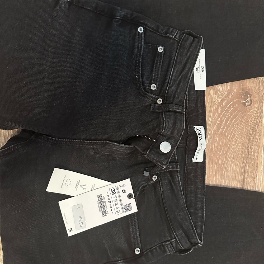 Zara Black Skinny Jeans Classic Style